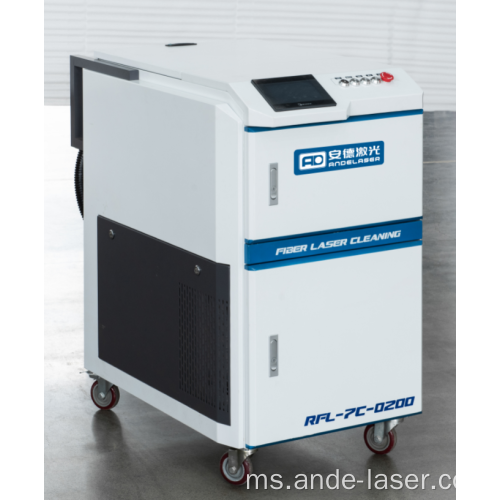 mesin pembersih laser gentian